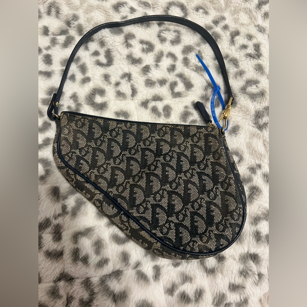 COPY - Christian Dior Vintage Diorissimo Saddle Pochette